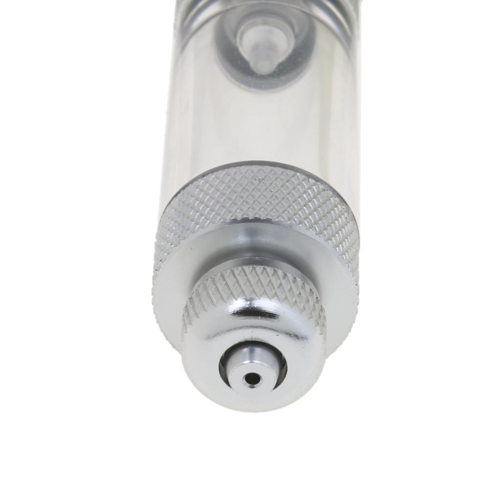 Planted Aquarium Co2 Kit - Dual Head Inline Bubble Counter Aluminum