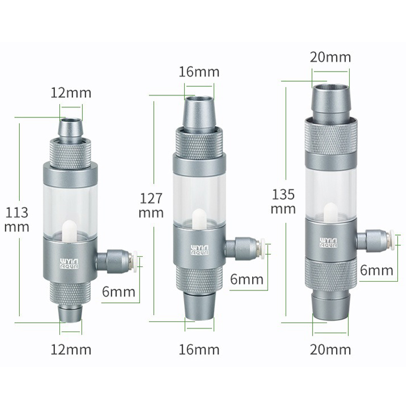 Planted Aquarium Accessories - Aquarium CO2 Diffuser Observable Quick Insertion