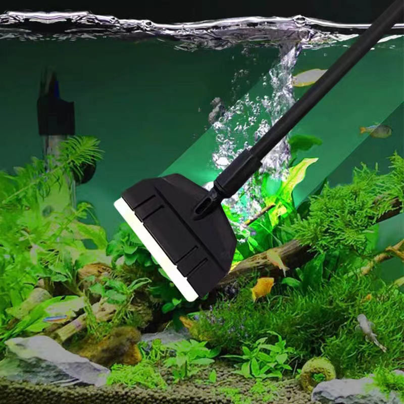 Planted Aquarium Cleaning Kit - Light Weight Aquarium Algae Remover Scraper