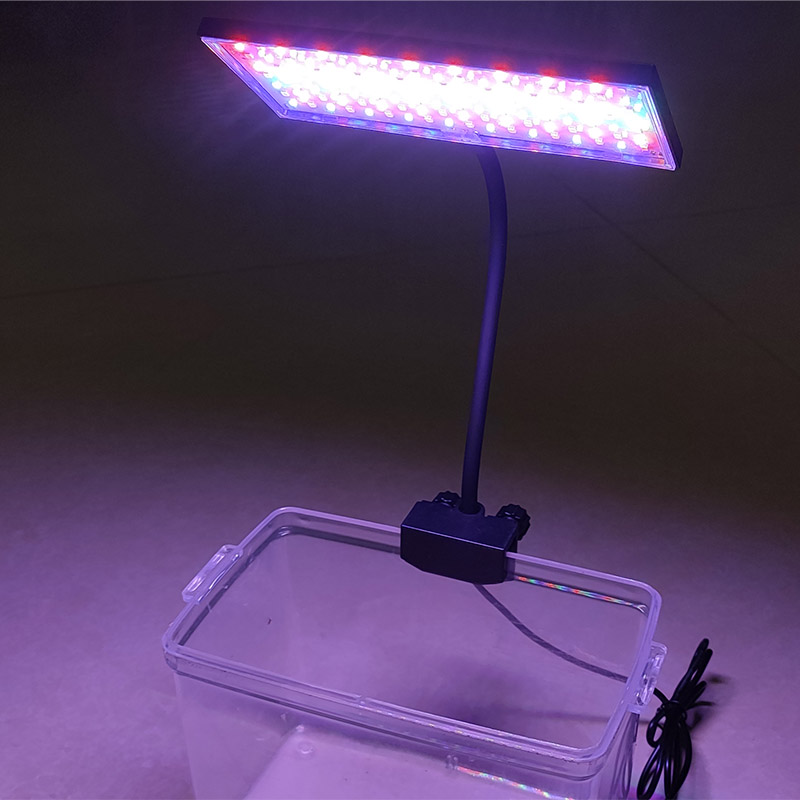 Aquarium Plant Display - 3 Light Color Adjustable Aquarium Lamp