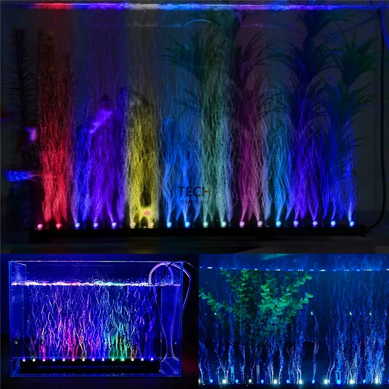 Aquarium Plant Grow Light - Aquarium Fish Tank Underwater Submersible Air