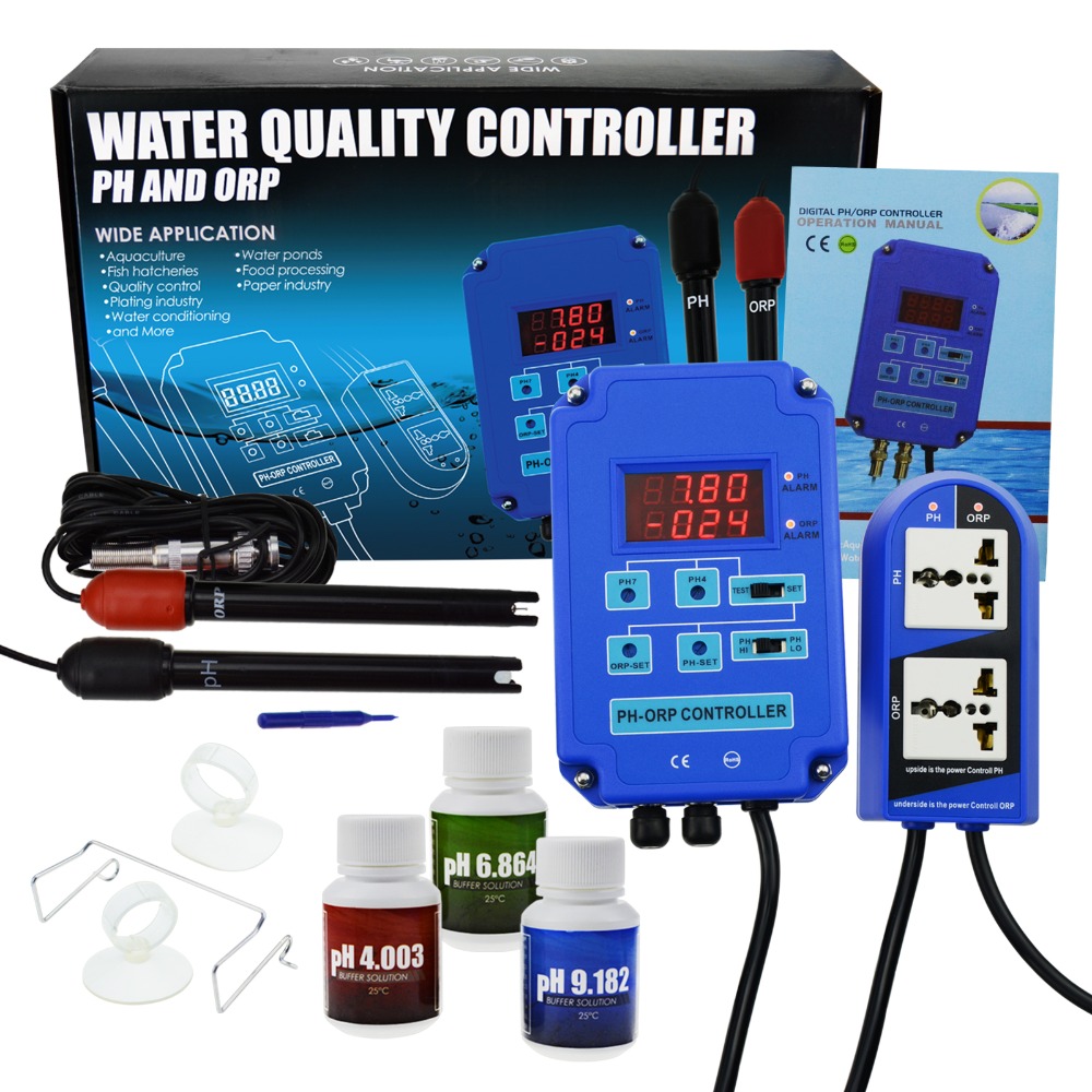 Digital pH ORP Redox 2 in 1 Co - đánh giá và giá Planted Aquarium Ph
