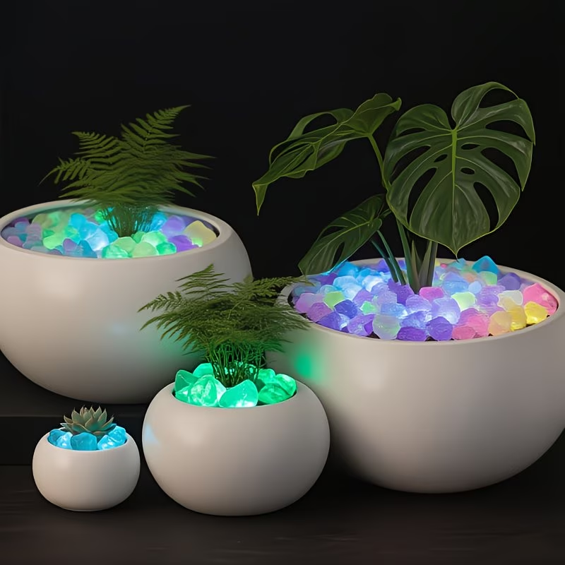 300PCS Luminous Pebble Set,0.9 - đánh giá và giá Aquarium Plant