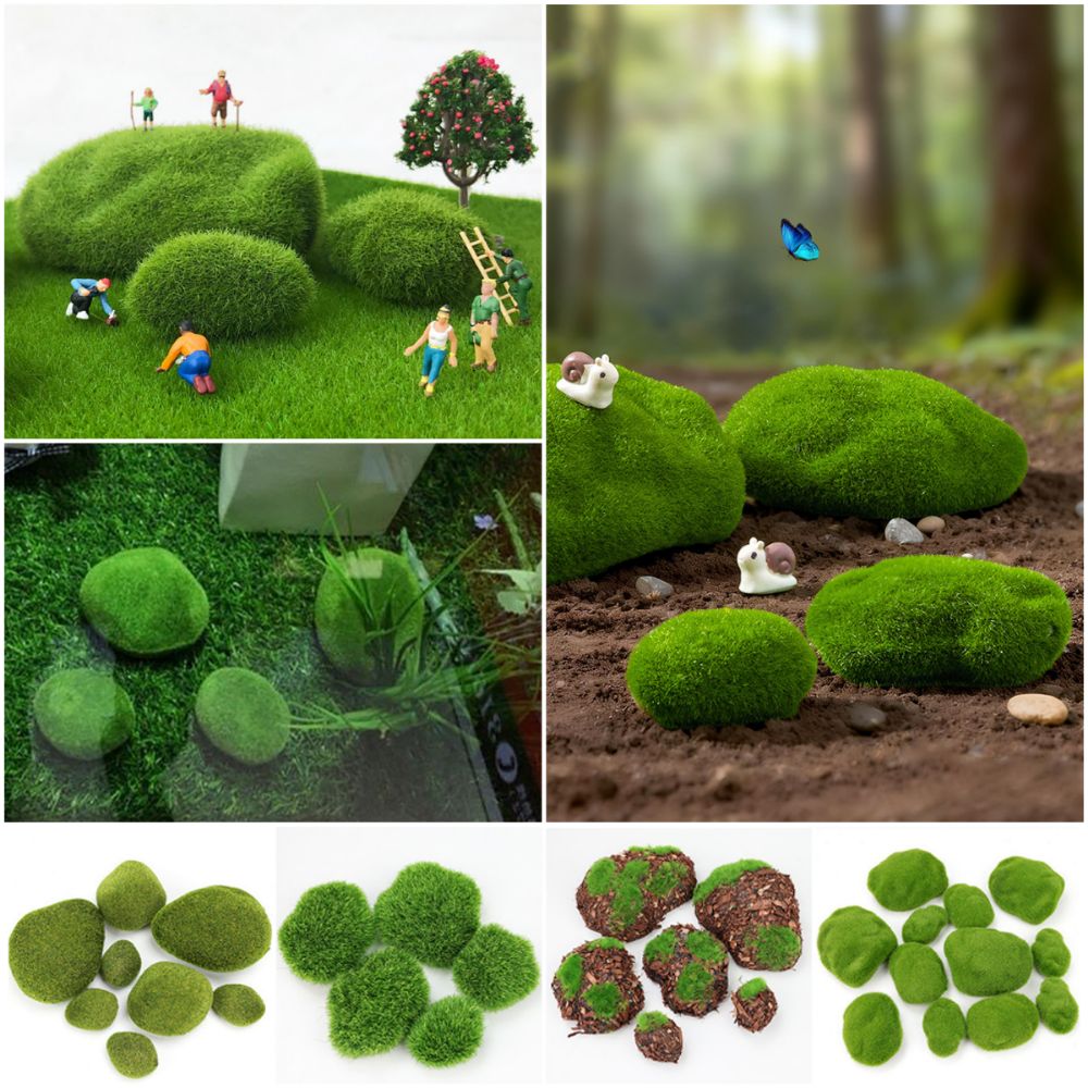 2/4/6/10PCS Green Artificial M - đánh giá và giá Planted Aquarium Mini