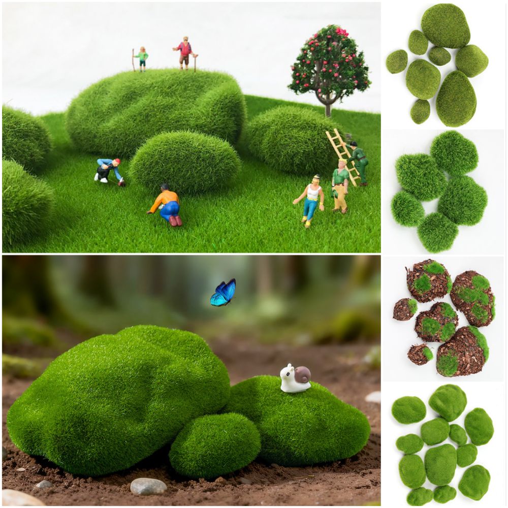2/4/6/10PCS Green Artificial M - đánh giá và giá Planted Aquarium Mini
