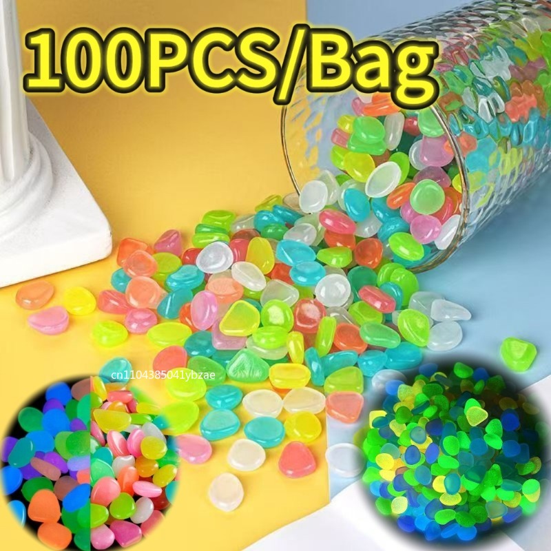 100-800pcs Glow in The Dark Pe - đánh giá và giá Aquarium Plant