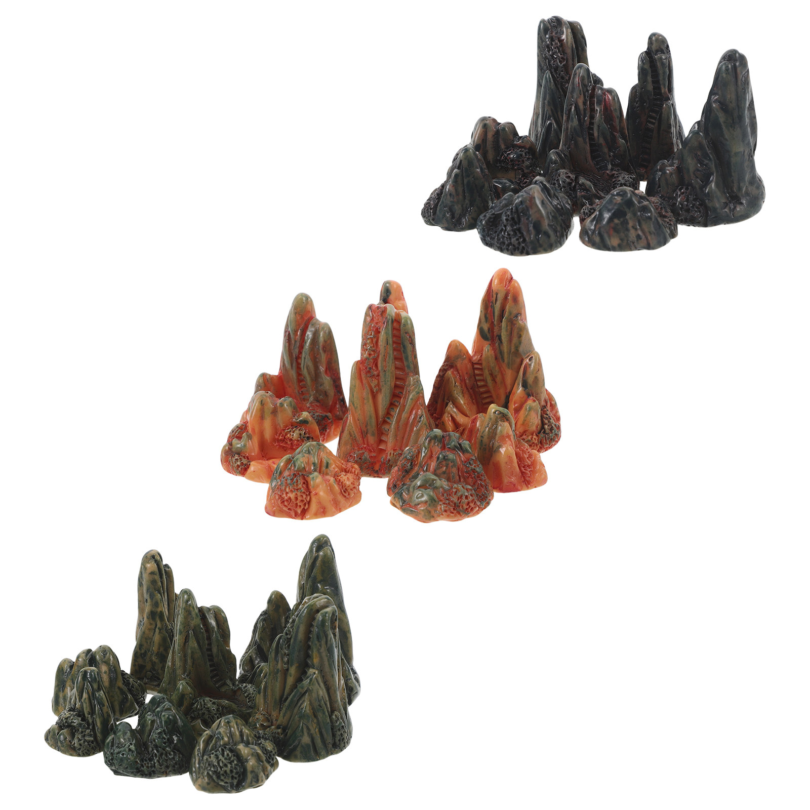 24Pcs Natural Aesthetic Fake R - đánh giá và giá Planted Aquarium Mini