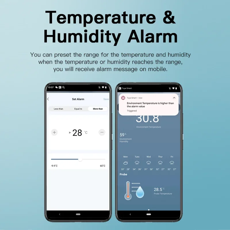 Tuya WiFi Temperature Humidity - đánh giá và giá Aquarium Plant