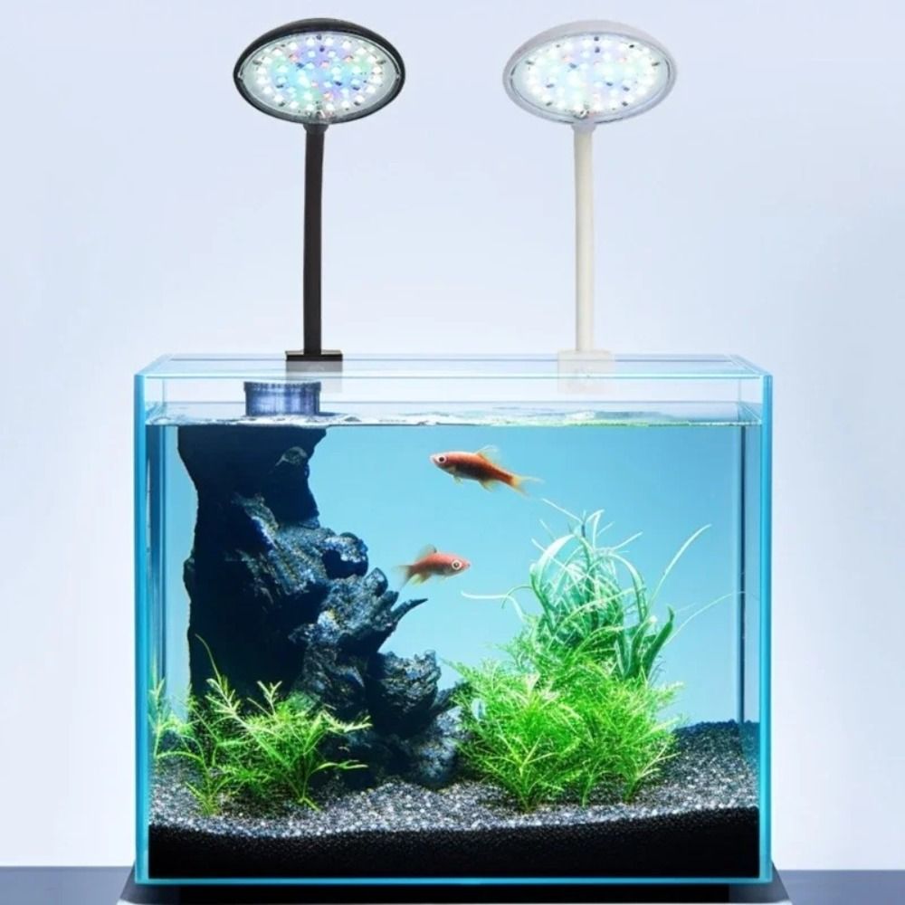 Mini Fish Tank Clip Lamp 360-D - đánh giá và giá Planted Aquarium Mini