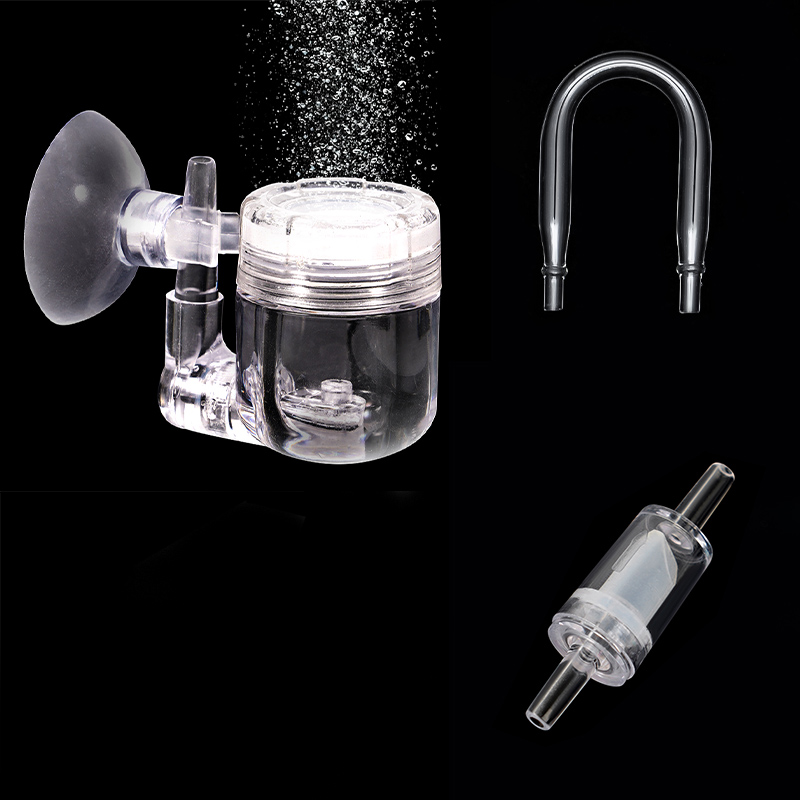 Transparent Acrylic Aquarium C - đánh giá và giá Planted Aquarium Co2 Kit