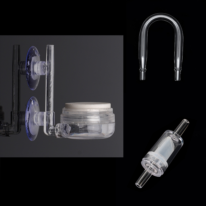 Transparent Acrylic Aquarium C - đánh giá và giá Planted Aquarium Co2 Kit