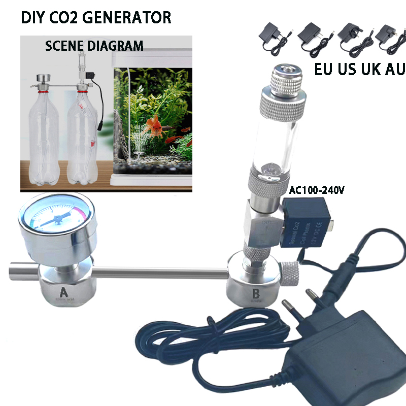 Aquarium DIY CO2 Generator Sys - đánh giá và giá Planted Aquarium Co2 Kit