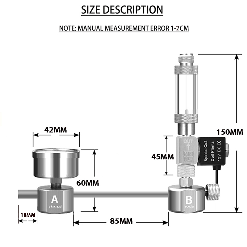 Aquarium DIY CO2 Generator Sys - đánh giá và giá Planted Aquarium Co2 Kit