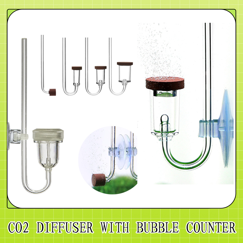 MINI CO2 Diffuser With Bubble  - đánh giá và giá Planted Aquarium Mini