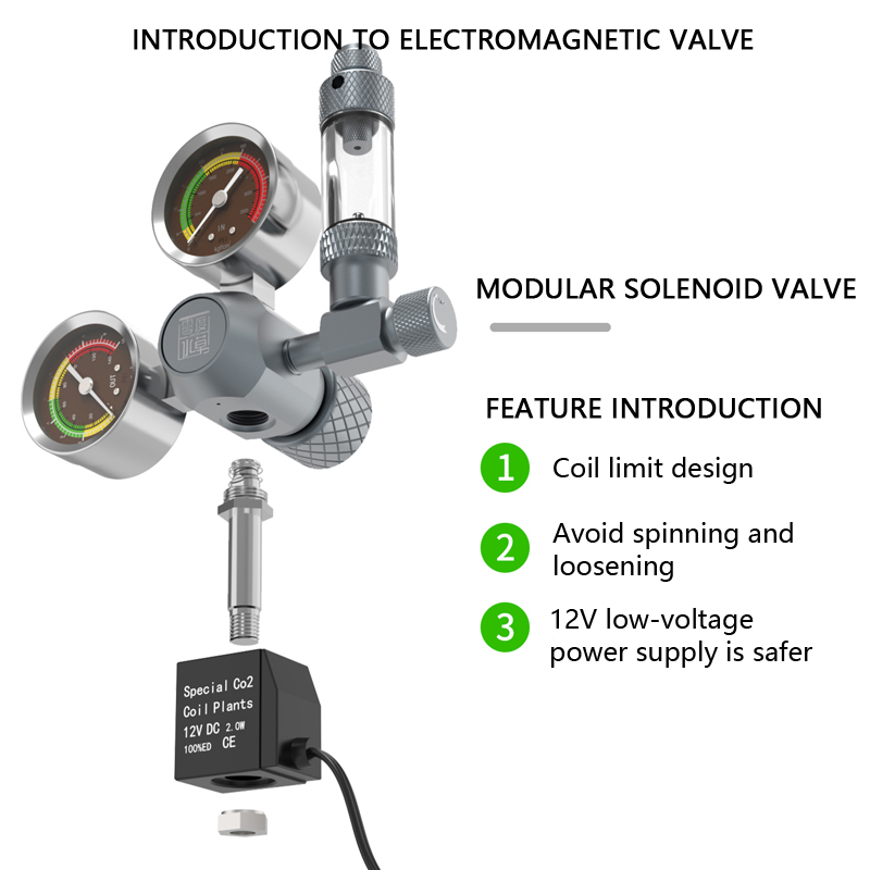 ZRDR Aquarium CO2 Regulator El - đánh giá và giá Planted Aquarium Accessories
