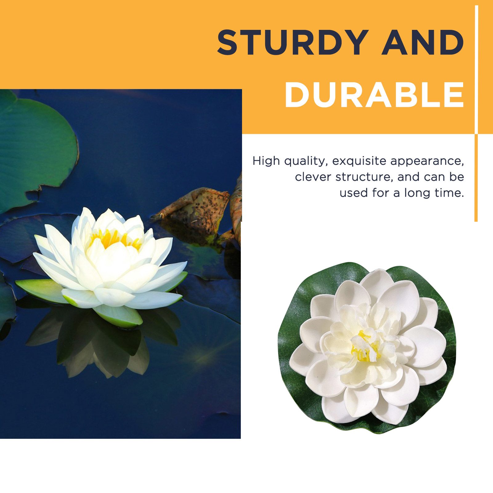 5pcs/set 10cm Artificial Lotus - đánh giá và giá Aquarium Plant Display
