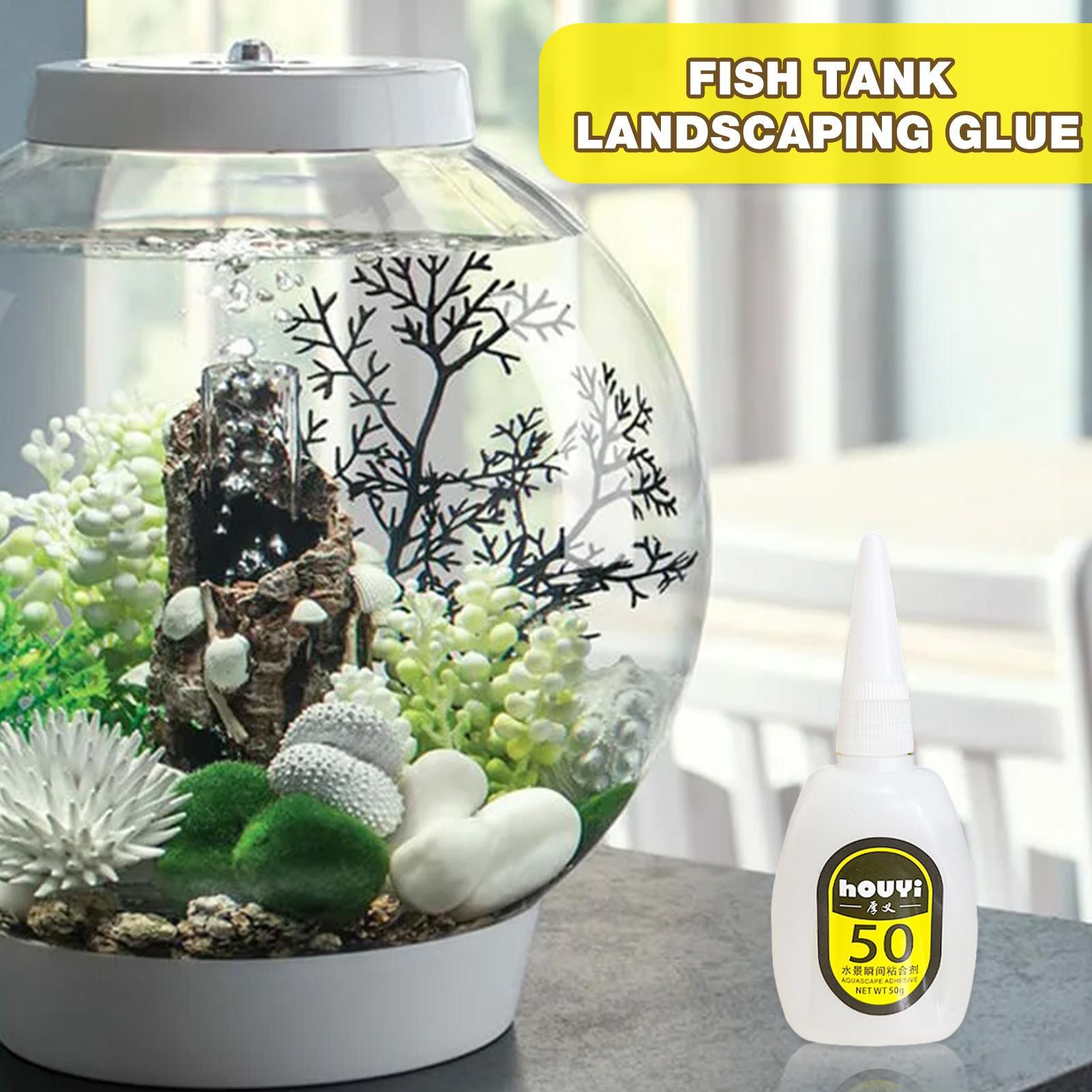 50/100g Clear Instant Glue Aqu - đánh giá và giá Aquarium Plant