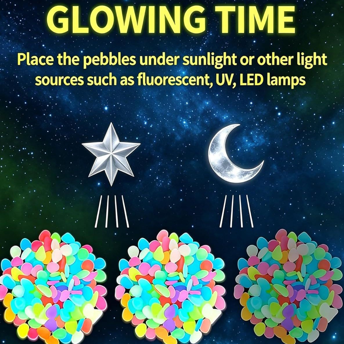 Colorful Glow In The Dark Lumi - đánh giá và giá Aquarium Plant