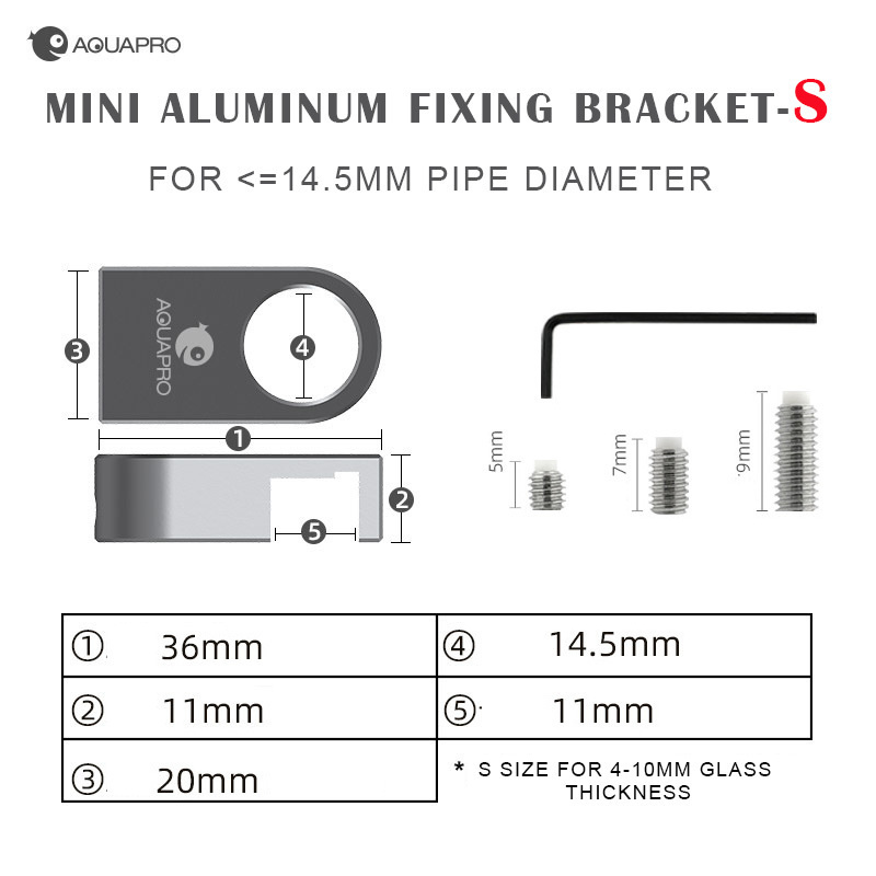 Aquarium Mini Aluminum Alloy H - đánh giá và giá Planted Aquarium Mini