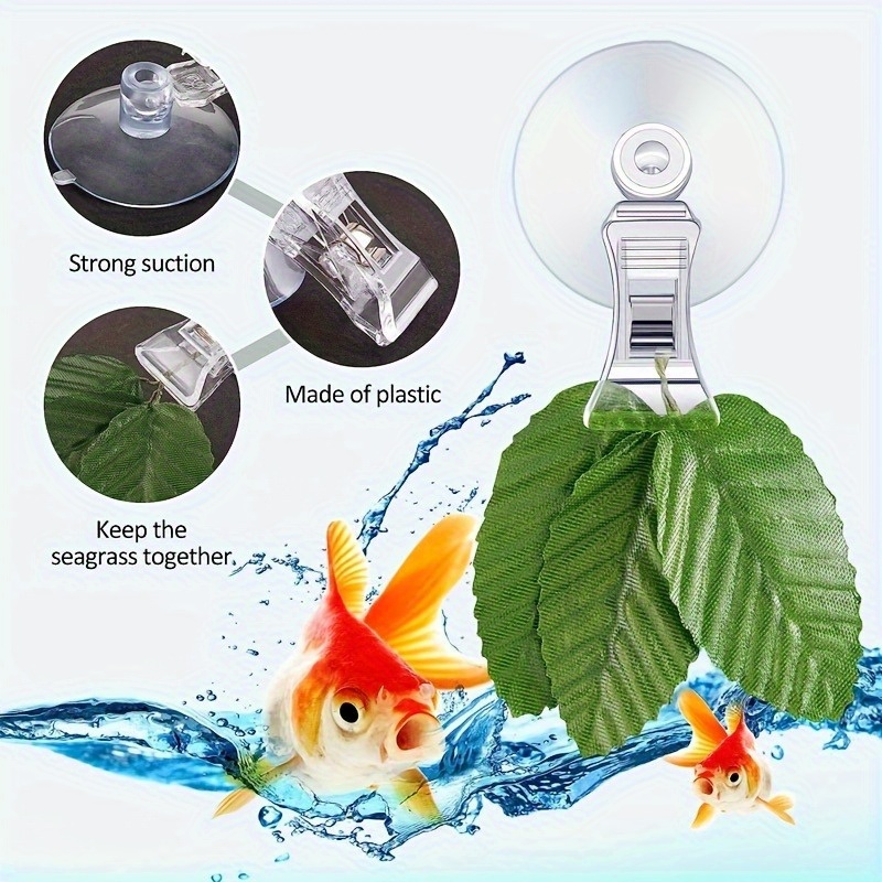 8pcs Fish Seaweed Clip Plant S - đánh giá và giá Planted Aquarium Accessories