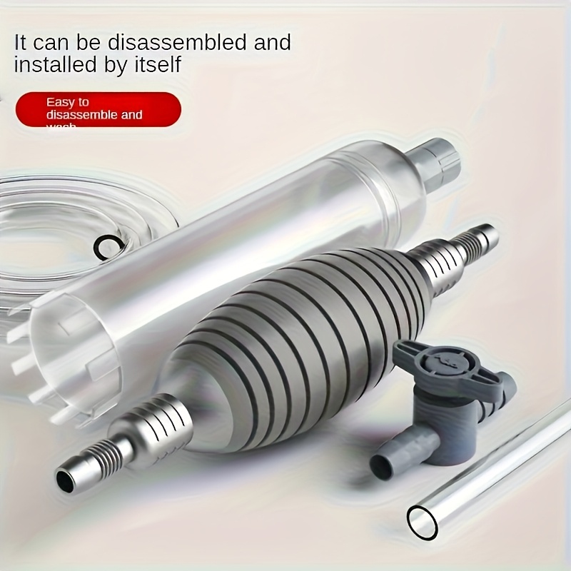 Durable Aquarium Suction Pump  - đánh giá và giá Planted Aquarium Cleaning Kit