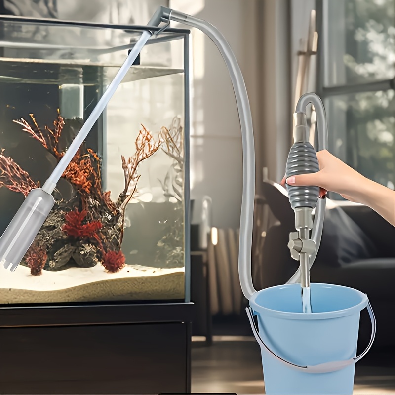 Durable Aquarium Suction Pump  - đánh giá và giá Planted Aquarium Cleaning Kit