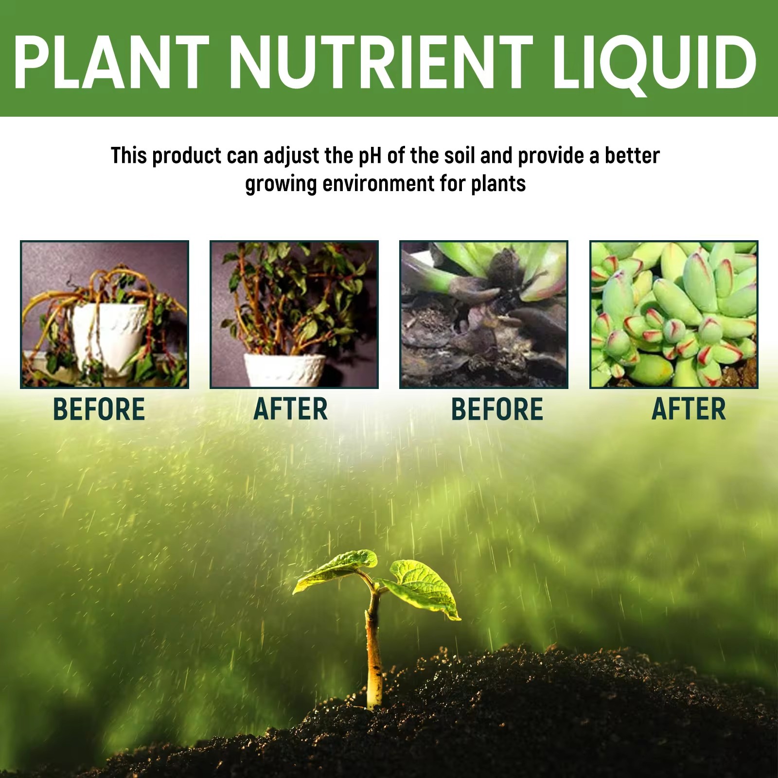 MOONSPRY 100ml Organic Potted  - đánh giá và giá Liquid Fertilizer All In