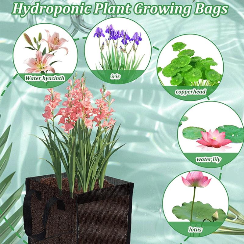 4 Pcs Black Mesh Pond Planting - đánh giá và giá Aquarium Plant