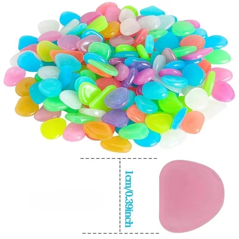 50-200pcs Glow in The Dark Peb - đánh giá và giá Planted Aquarium Mini