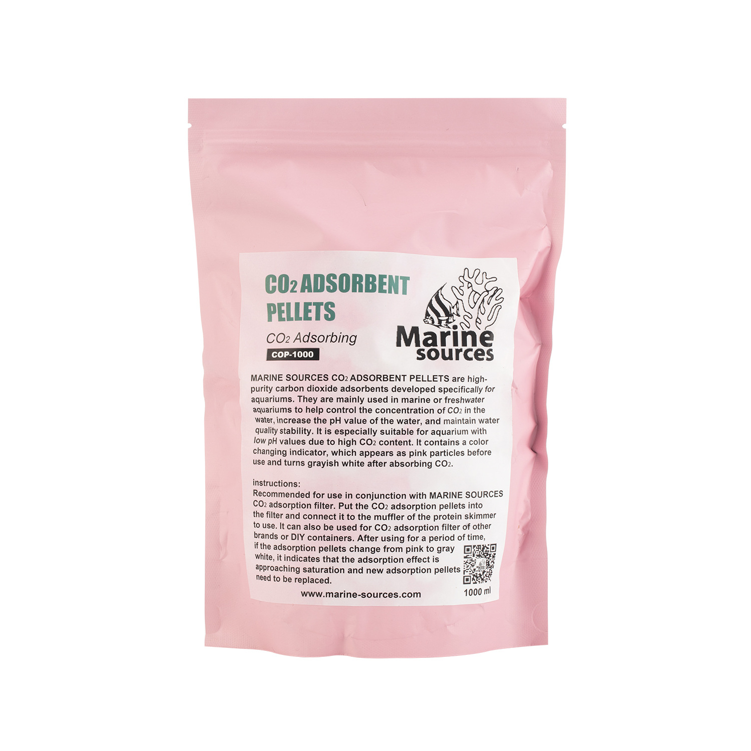 Marine Sources 1000ml CO2 Abso - đánh giá và giá Planted Aquarium Ph