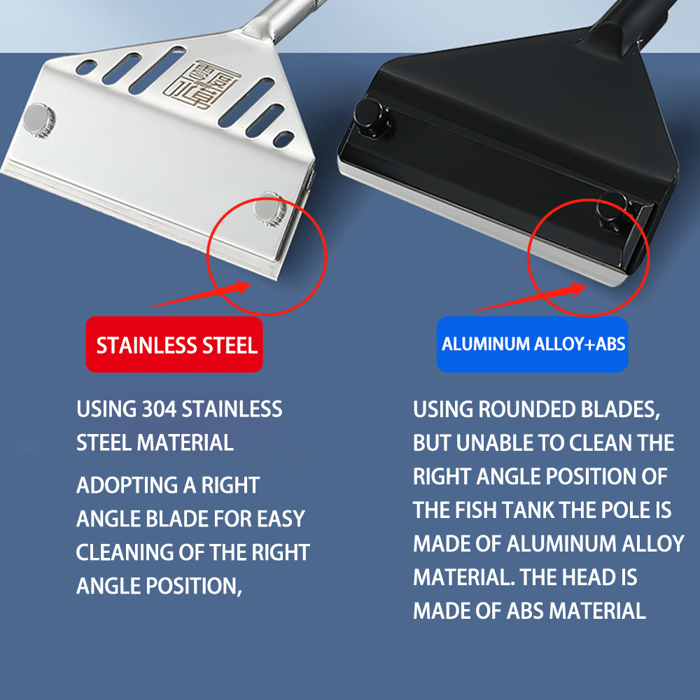 ZRDR Stainless Steel Aquarium  - đánh giá và giá Planted Aquarium Cleaning Kit