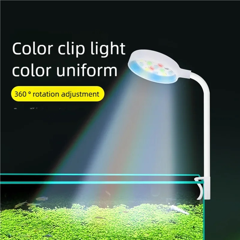 3W LED Clip-On Aquarium Light  - đánh giá và giá Aquarium Plant Grow Light