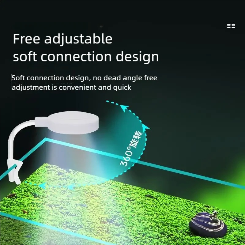 3W LED Clip-On Aquarium Light  - đánh giá và giá Aquarium Plant Grow Light