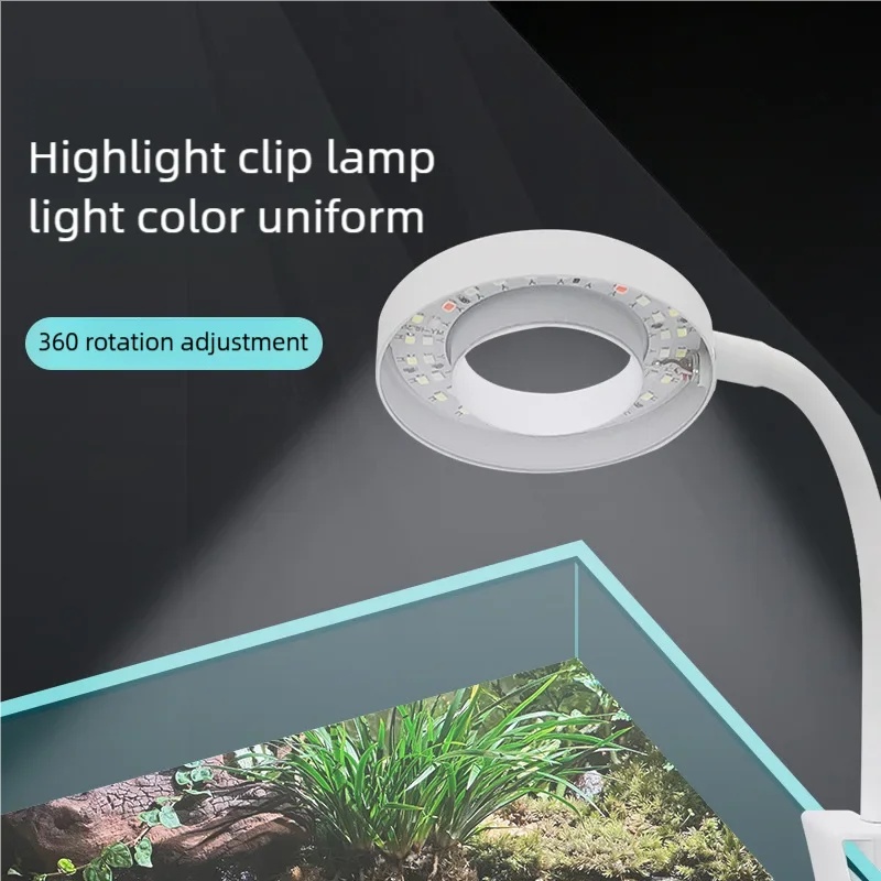 3W LED Clip-On Aquarium Light  - đánh giá và giá Aquarium Plant Grow Light