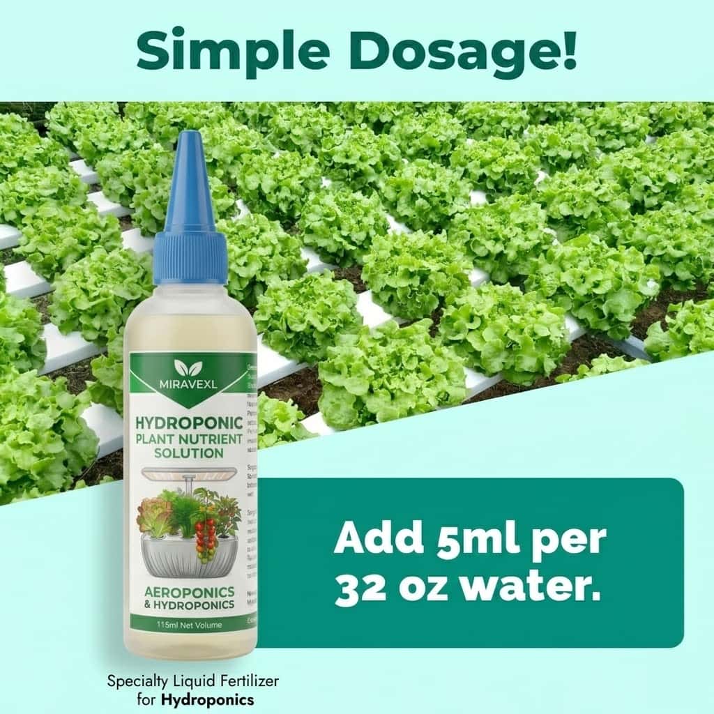 MIRAVEXL Hydroponic Liquid Fer - đánh giá và giá Liquid Fertilizer All In