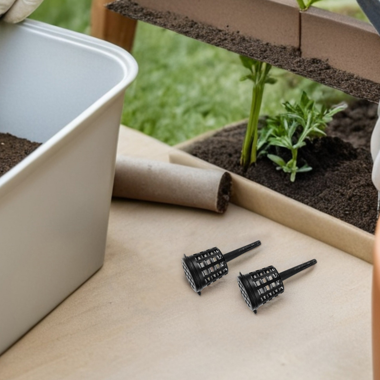 180Pcs Plastic Fertilizer Bask - đánh giá và giá Aquarium Plant