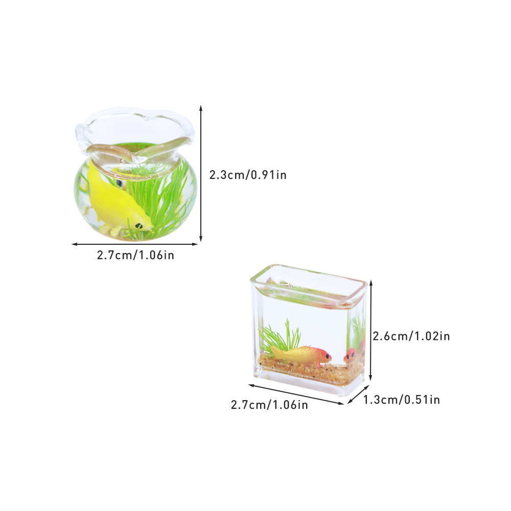 1Pc 1:12 Mini DollHouse Simula - đánh giá và giá Planted Aquarium Photos