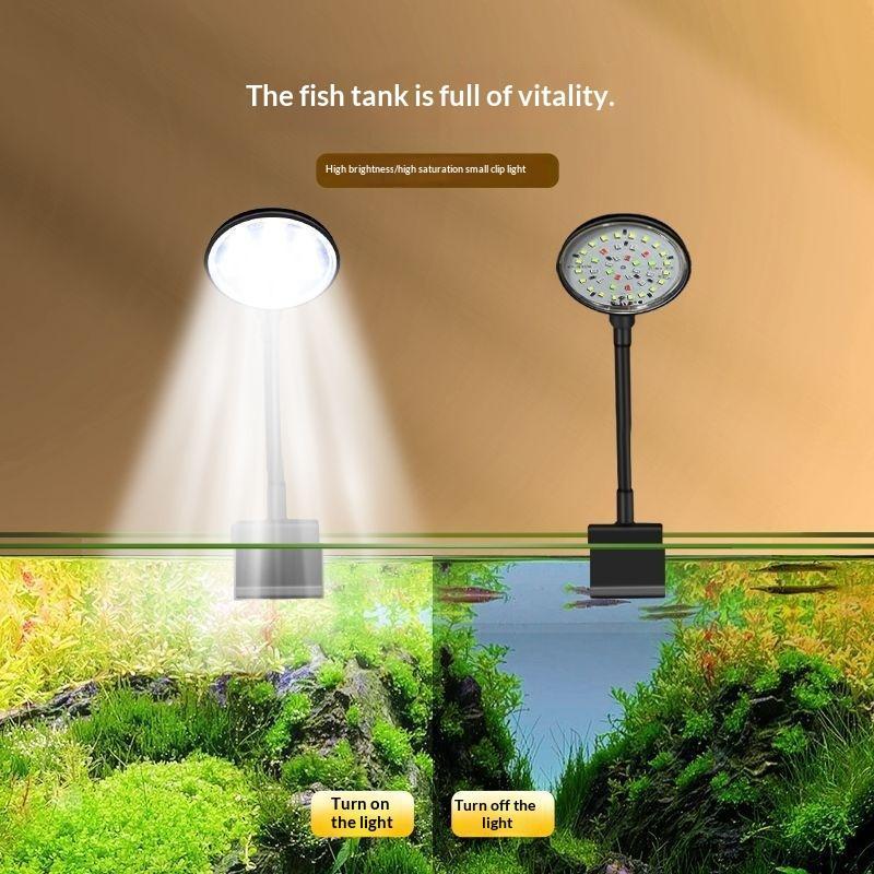 USB Aquarium LED Lamp Fish Tan - đánh giá và giá Planted Aquarium Mini