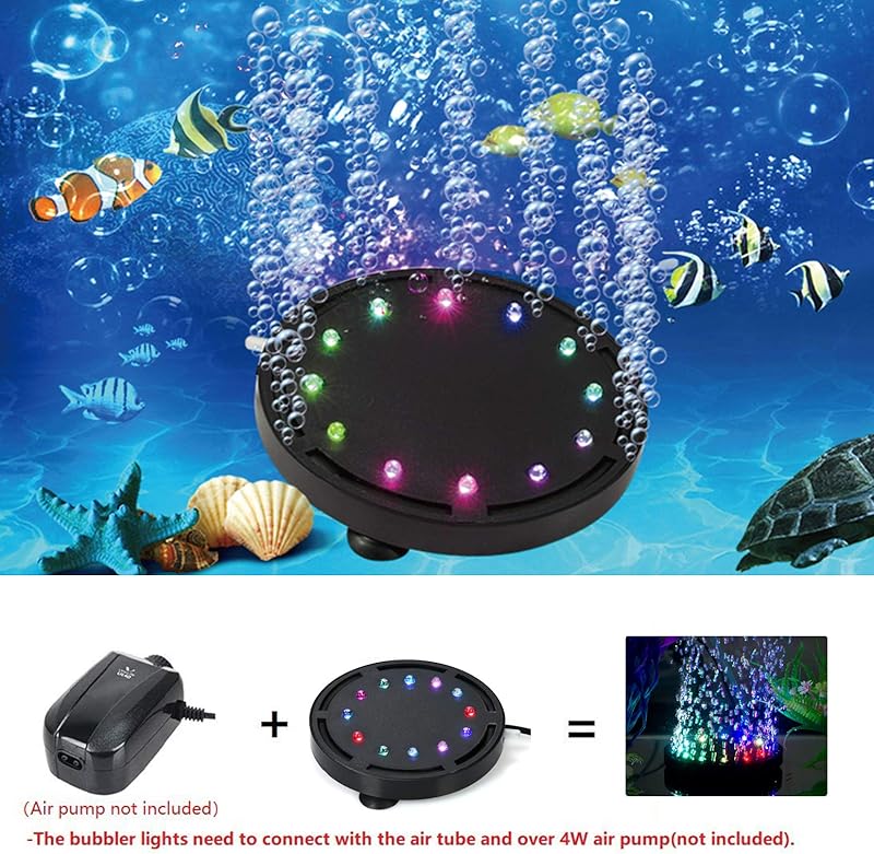 Hồ Cá Chìm LED USB Bong Bóng Đ - đánh giá và giá Planted Aquarium Accessories