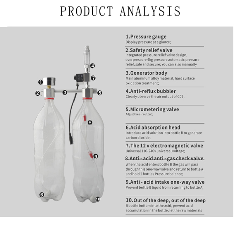 Aquarium CO2 Regulator System  - đánh giá và giá Planted Aquarium Co2 Kit