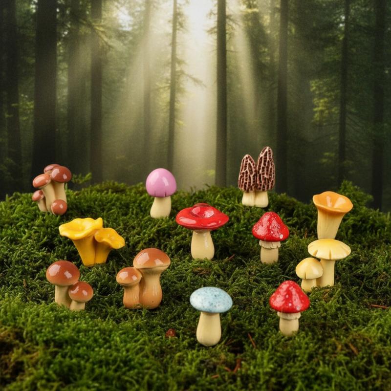 Mini Resin Mushroom Ornament H - đánh giá và giá Planted Aquarium Mini